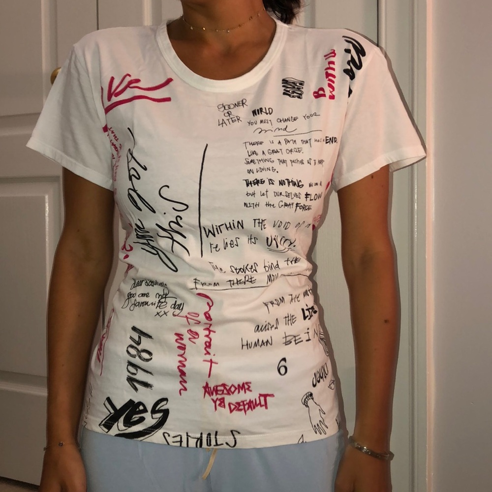 Unique top with cool back details